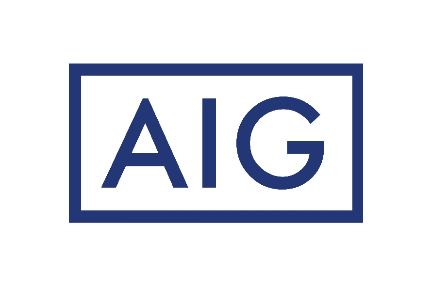 Logotipo da seguradora AIG, parceira da ERQ Seguros
