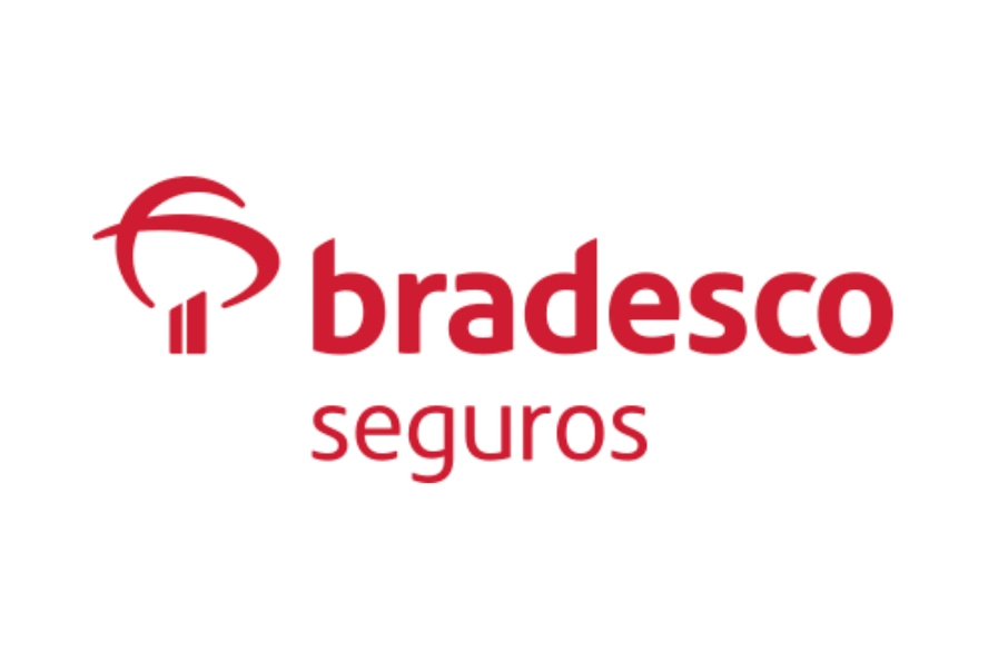 Logotipo da seguradora Bradesco Seguros, parceira da ERQ Seguros